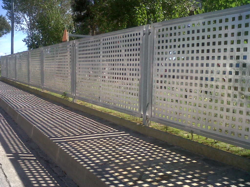 Vallado metálico para exterior